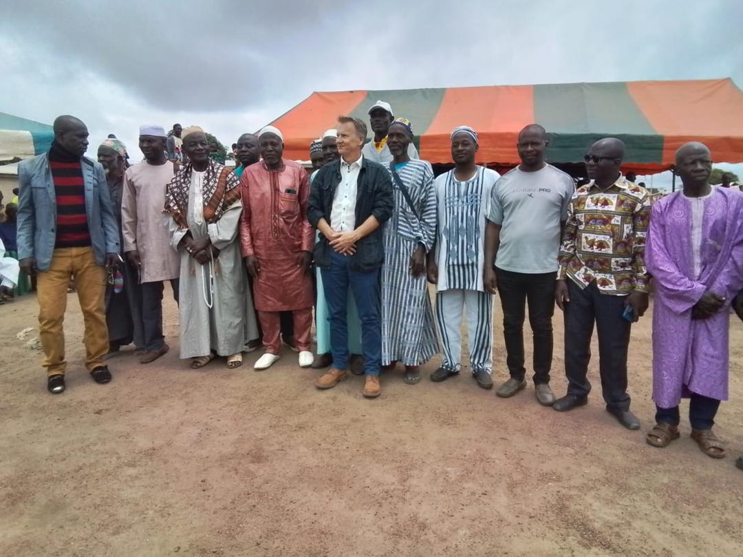 Cérémonie de reboisement dans le village de TAMAFOUROU